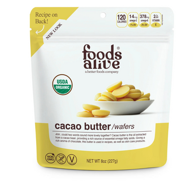 Organic Cacao Butter Wafers